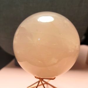Rose quartz sphere